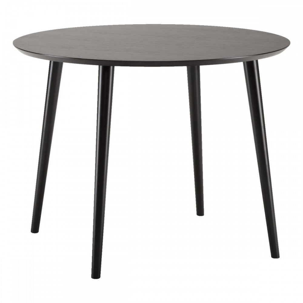 Woodman Mesa de comedor Cloyd (negra) — Soft Room, Costa del Sol, España